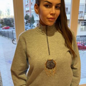 Half-Zip Lobo