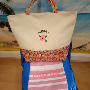 Set Bolso+Toalla de playa "Aloha" Edición Limitada